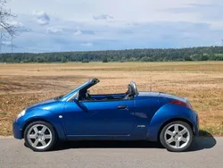 Blau Gebraucht 2003 Ford StreetKa Cabrio | 2.490 € (Teuer)