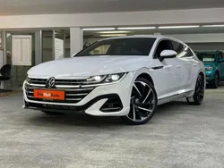 Weiß Gebraucht 2021 VW Arteon R-line Limousine | 41.890 € (Teuer)