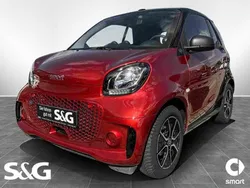 Bodypanels in carmine red (metal Gebraucht 2021 Smart ForTwo Electric Drive Passion Cabrio | 11.777 € (Fairer Preis)