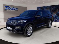 Obsidianschwarz metallic Gebraucht 2022 Ford Explorer Hybrid Platinum SUV | 45.815 € (Fairer Preis)