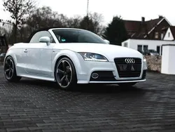 Weiß Gebraucht 2014 Audi TT Roadster S-Line Cabrio | 19.999 € (Etwas zu teuer)