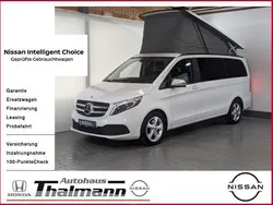 Weiß (metallic) Gebraucht 2020 Mercedes V220 Marco Polo Van / Kleinbus | 48.990 € (Superpreis)