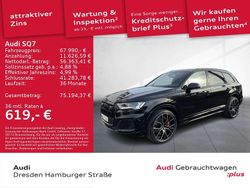 0e mythosschwarz metallic Gebraucht 2022 Audi SQ7 Competition SUV | 67.990 € (Guter Preis)