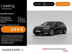 Mythosschwarz metallic Gebraucht 2024 Audi A5 S-Line Coupé | 48.150 € (Superpreis)