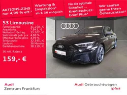 Mythosschwarz metallic Gebraucht 2024 Audi S3 Sport Limousine | 41.250 € (Guter Preis)