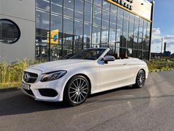 Weiß Gebraucht 2017 Mercedes C250 AMG line Cabrio | 26.499 € (Guter Preis)