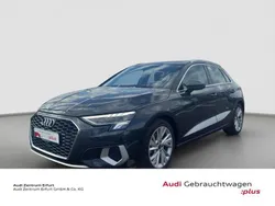Grau Gebraucht 2024 Audi A3 Sportback Advanced Limousine | 35.490 € (Fairer Preis)
