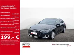 Grau Gebraucht 2024 Audi A3 Sportback Ambiente Limousine | 31.430 € (Guter Preis)