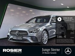 Grau / selenitgrau (metallic) Gebraucht 2022 Mercedes E400 AMG Kombi | 41.600 € (Superpreis)