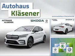 Weiß Gebraucht 2023 Skoda Enyaq iV RS SUV | 46.470 € (Etwas zu teuer)