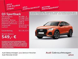Orange Gebraucht 2024 Audi Q3 Sportback Sport SUV | 46.489 € (Etwas zu teuer)