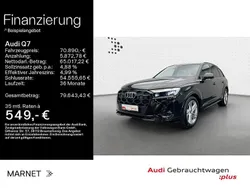 Schwarz Gebraucht 2024 Audi Q7 S-Line SUV | 70.890 € (Superpreis)
