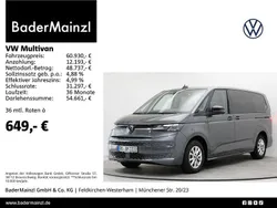 Indiumgrau metallic (metallic) Gebraucht 2024 VW T7 S Van | 60.930 € (Teuer)