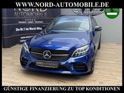 Blau Gebraucht 2021 Mercedes C220 AMG Kombi | 29.950 € (Fairer Preis)