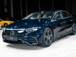 Blau Gebraucht 2022 Mercedes EQS450+ AMG Limousine | 59.790 € (Fairer Preis)