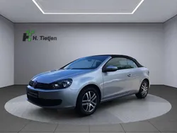 Silber Gebraucht 2014 VW Golf Cabriolet Cabrio | 8.990 € (Fairer Preis)