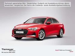 Rot Gebraucht 2025 Audi A3 Advanced Limousine | 36.590 € (Fairer Preis)
