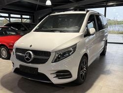 Bergkristallweiß metallic Gebraucht 2020 Mercedes V300 AMG line Van / Kleinbus | 49.950 € (Guter Preis)