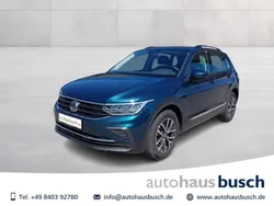 Blau Gebraucht 2021 VW Tiguan Life SUV | 26.980 € (Superpreis)