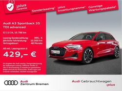 Progressivrot metallic Gebraucht 2024 Audi A3 Advanced Limousine | 37.770 € (Teuer)