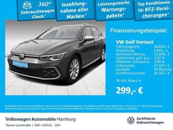 Delfingrau metallic Gebraucht 2022 VW Golf Alltrack Kombi | 29.990 € (Fairer Preis)