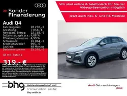 Grau Gebraucht 2023 Audi Q4 e-tron Basis SUV | 28.230 € (Guter Preis)