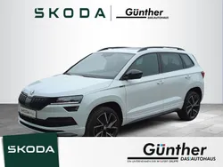 Moonweiß perleffekt Gebraucht 2021 Skoda Karoq SportLine SUV | 28.600 € (Etwas zu teuer)