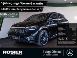 Schwarz / obsidianschwarz Gebraucht 2024 Mercedes EQE AMG 53 Premium Plus SUV | 94.742 €