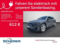 Magnetgrau Gebraucht 2024 Audi Q8 e-tron Advanced Plus SUV | 64.900 € (Teuer)