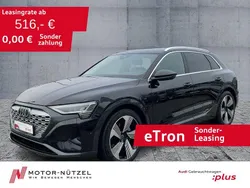 Mythosschwarz metallic Gebraucht 2023 Audi Q8 e-tron Advanced SUV | 61.950 € (Guter Preis)