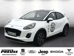 Frostweiß (weiss) Gebraucht 2024 Ford Puma Titanium SUV | 23.680 € (Guter Preis)
