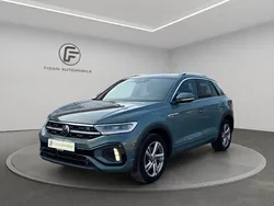 Petroleum blue metallic Gebraucht 2022 VW T-Roc R-line SUV | 25.850 €