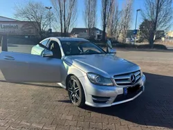 Silber Gebraucht 2012 Mercedes C220 AMG line Coupé | 13.000 € (Fairer Preis)