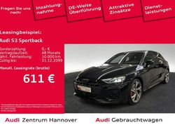 0e mythosschwarz metallic Gebraucht 2024 Audi S3 Ambiente Limousine | 46.450 € (Fairer Preis)