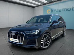 Schwarz Gebraucht 2022 Audi Q7 S-Line SUV | 59.199 €