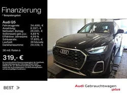 Mythosschwarz metallic (metallic) Gebraucht 2021 Audi Q5 S-Line SUV | 34.488 € (Guter Preis)