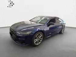 Navarrablau metallic Gebraucht 2020 Audi A7 Sportback Design Kleinwagen | 54.880 € (Etwas zu teuer)
