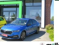 Blau Gebraucht 2022 Skoda Octavia SportLine Limousine | 26.389 € (Fairer Preis)