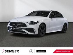 Unilack polarweiß Gebraucht 2024 Mercedes C200 AMG Limousine | 41.440 € (Teuer)