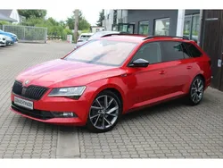 Rot Gebraucht 2018 Skoda Superb SportLine Kombi | 19.490 € (Guter Preis)