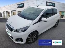 Weiß Gebraucht 2021 Peugeot 108 Allure Kleinwagen | 9.990 € (Fairer Preis)