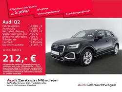 Brillantschwarz Gebraucht 2023 Audi Q2 Advanced Plus SUV | 19.885 € (Fairer Preis)