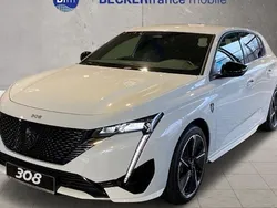 Okenit weiß (metallic) Gebraucht 2024 Peugeot e-308 GT Kleinwagen | 29.980 € (Superpreis)