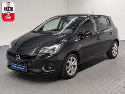 Schwarz (karbonschwarzmet.) Gebraucht 2015 Opel Corsa Color Edition Kleinwagen | 10.480 € (Teuer)