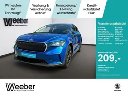 Raceblau (metallic) Gebraucht 2023 Skoda Enyaq iV Suite SUV | 36.990 € (Superpreis)