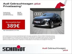 Mythosschwarz metallic Gebraucht 2024 Audi A3 S-Line Limousine | 37.640 € (Teuer)