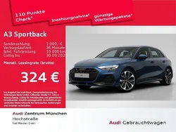Blau Gebraucht 2025 Audi A3 Sportback S-Line Limousine | 35.576 € (Guter Preis)
