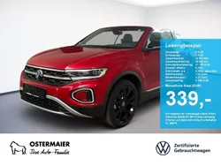 Rot Gebraucht 2023 VW T-Roc Cabriolet Style Cabrio | 31.130 € (Guter Preis)