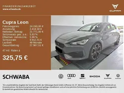 Grau Gebraucht 2021 Cupra Leon VZ Limousine | 24.190 € (Fairer Preis)