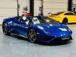 Blau Gebraucht 2021 Lamborghini Huracán Cabrio | 299.999 € (Etwas zu teuer)